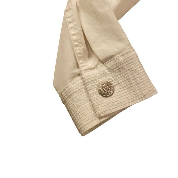 EUC White Jacket with Metal Buttons - Picture 13 of 14